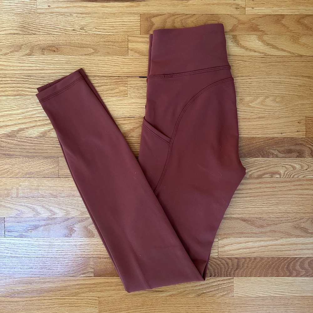 lululemon wunder train leggings 28”